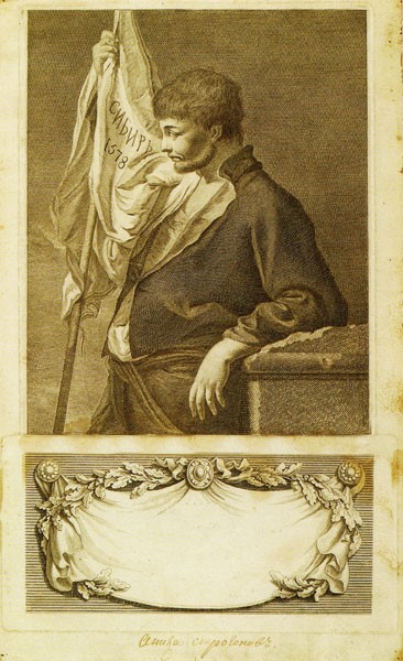 Портрет Аники Строганова. Перегравировка гравюры А. Цукки. 1780-е гг.